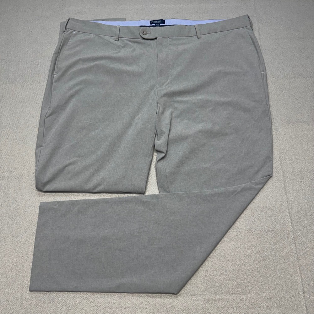 Peter Millar Crown Crafted Surge Performance Trouser Mens 44x32 Gale Gray Golf